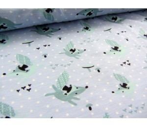 REST 80cm Jersey Mr. Fuchs hellblau